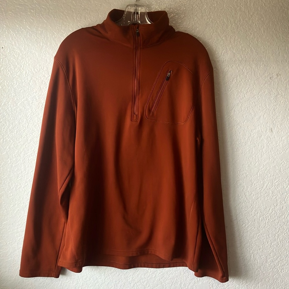 Alpine Design Dry Logic Orange Fleece Sweater